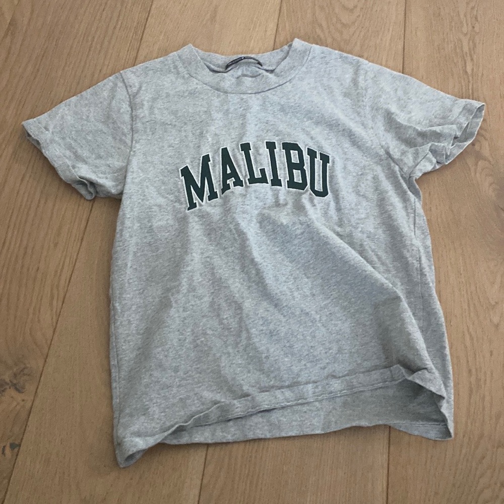 Vintage Brandy Melville Graphic Malibu Tee
